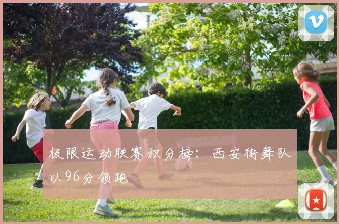 极限运动联赛积分榜：西安街舞队以96分领跑
